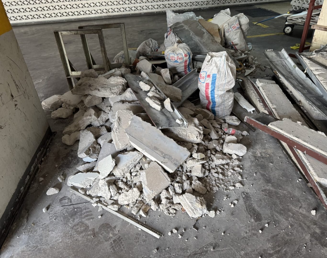 Reliable construction waste removal services near me in Kingston, Jamaica.